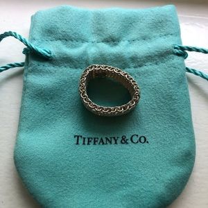 💙Tiffany&Co Mesh Ring 925💙